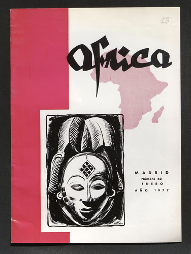 Africa : revista de tropas coloniales. 1977, Núm. 421